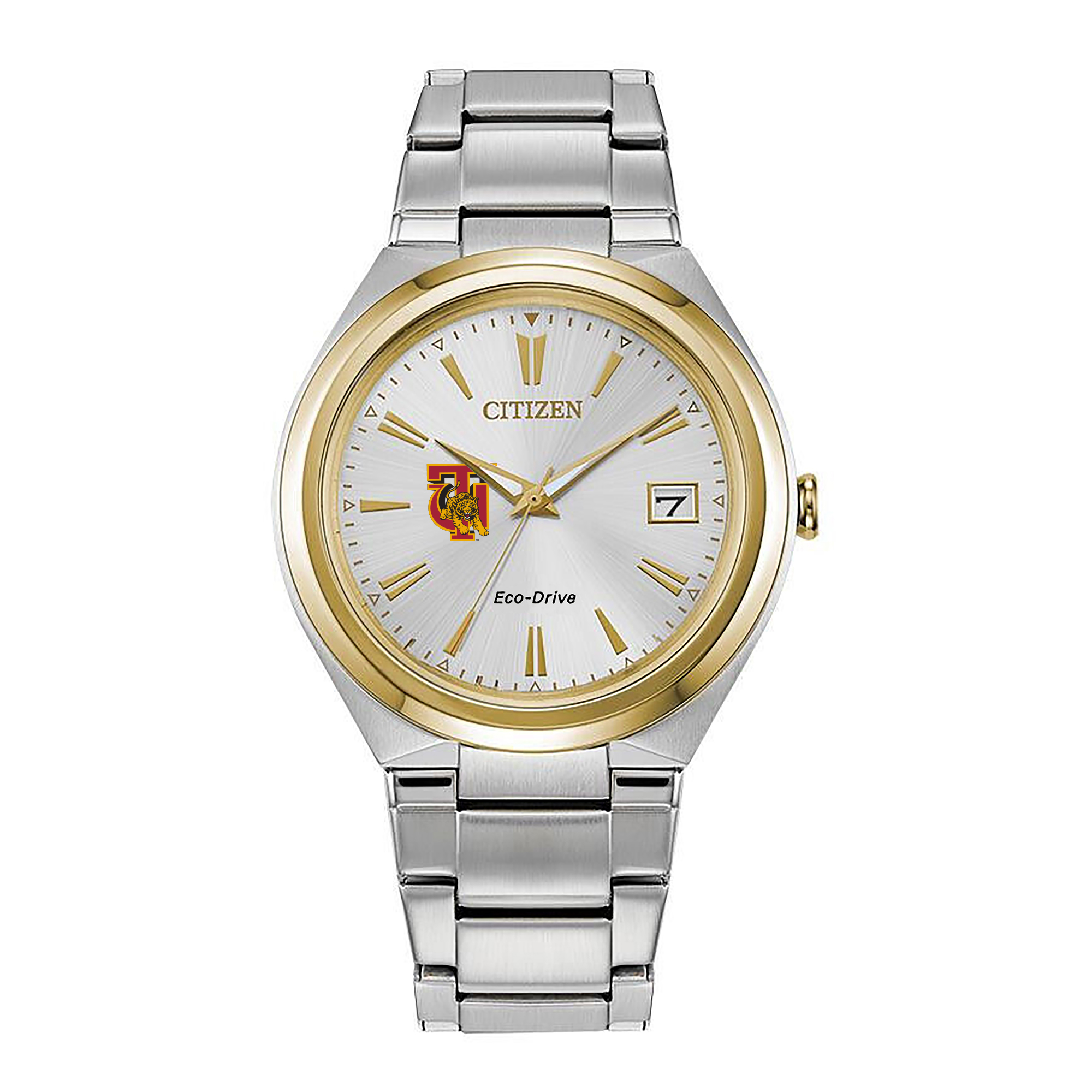 Women's Citizen Watch Silver Tuskegee Golden Tigers Citizen Eco-Drive Two-Tone Watch