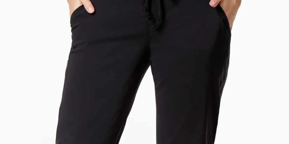 Columbia Women's Anytime Outdoor Capri, Black, 6