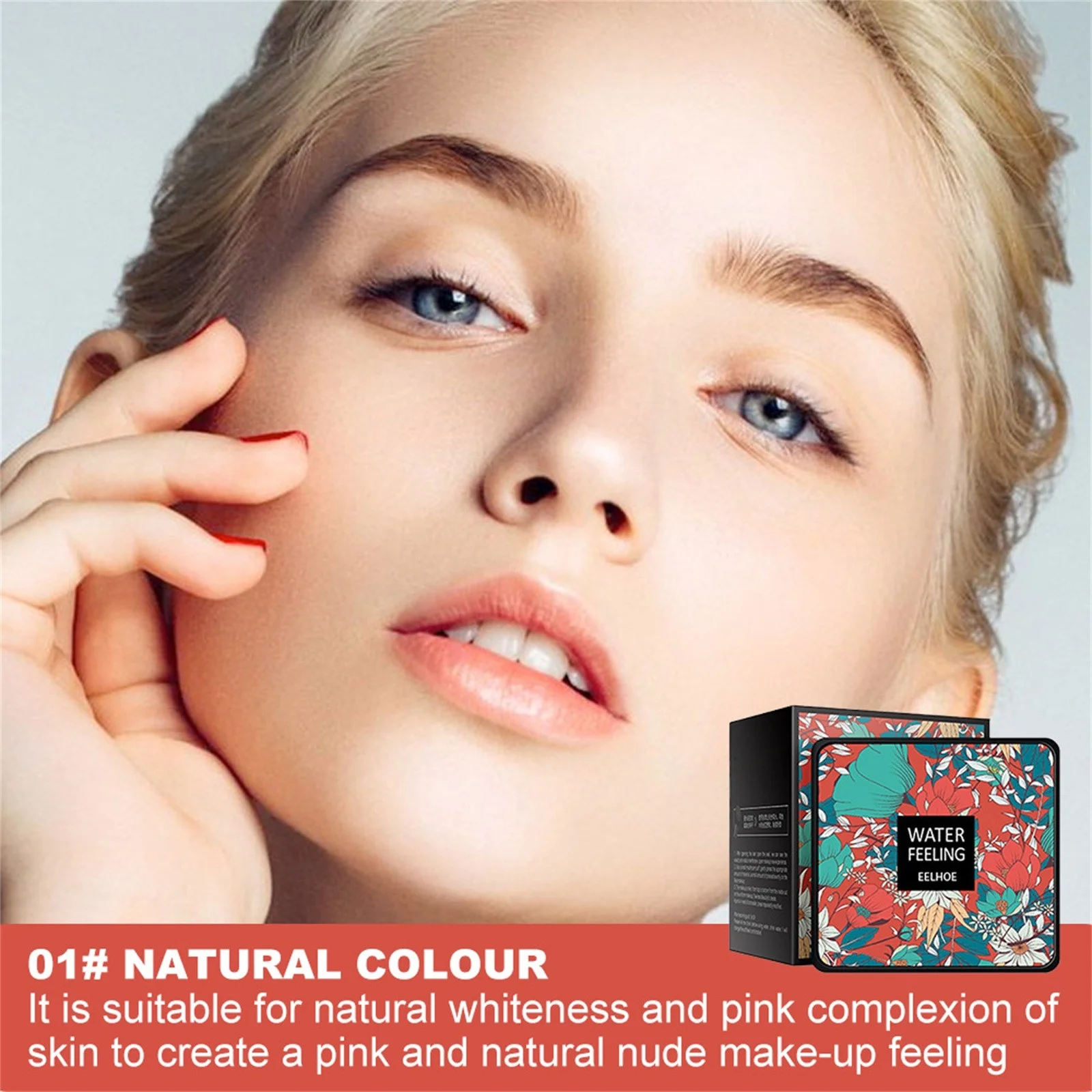 Toyfunny Mushroomhead Air Cushion BB-Cream Flaw'less Foundation Waterproof Makeup 2pc*20g