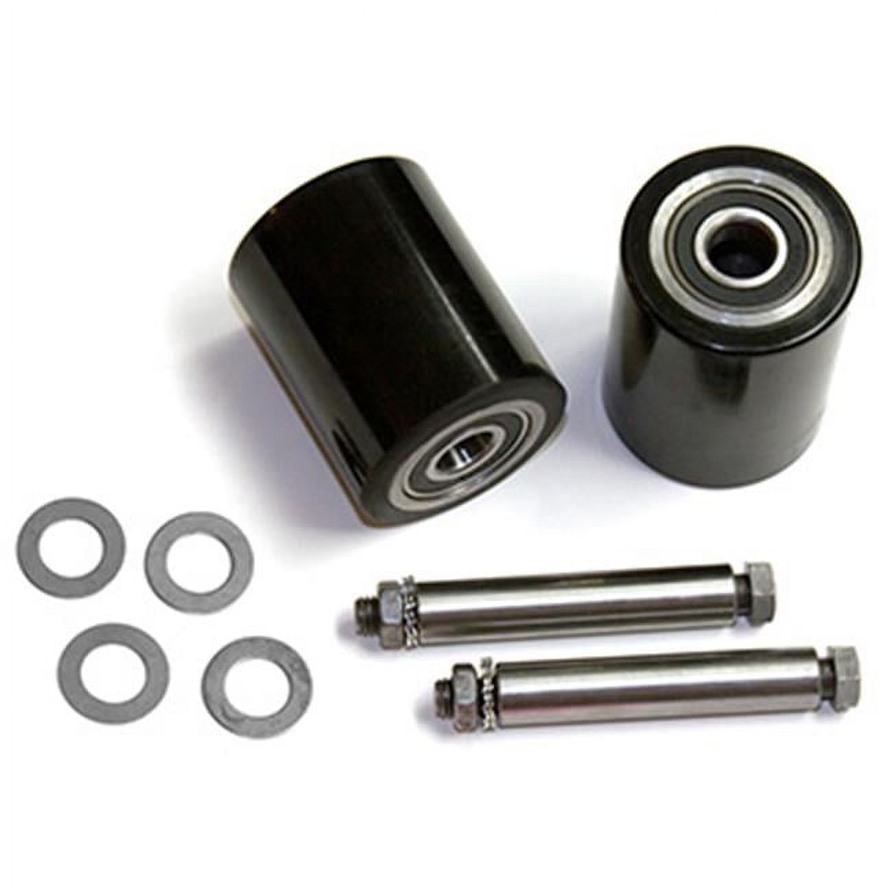 Dayton GWK-3KR84-LW 3KR84 Load Wheel Kit for Manual Pallet Jack - Black