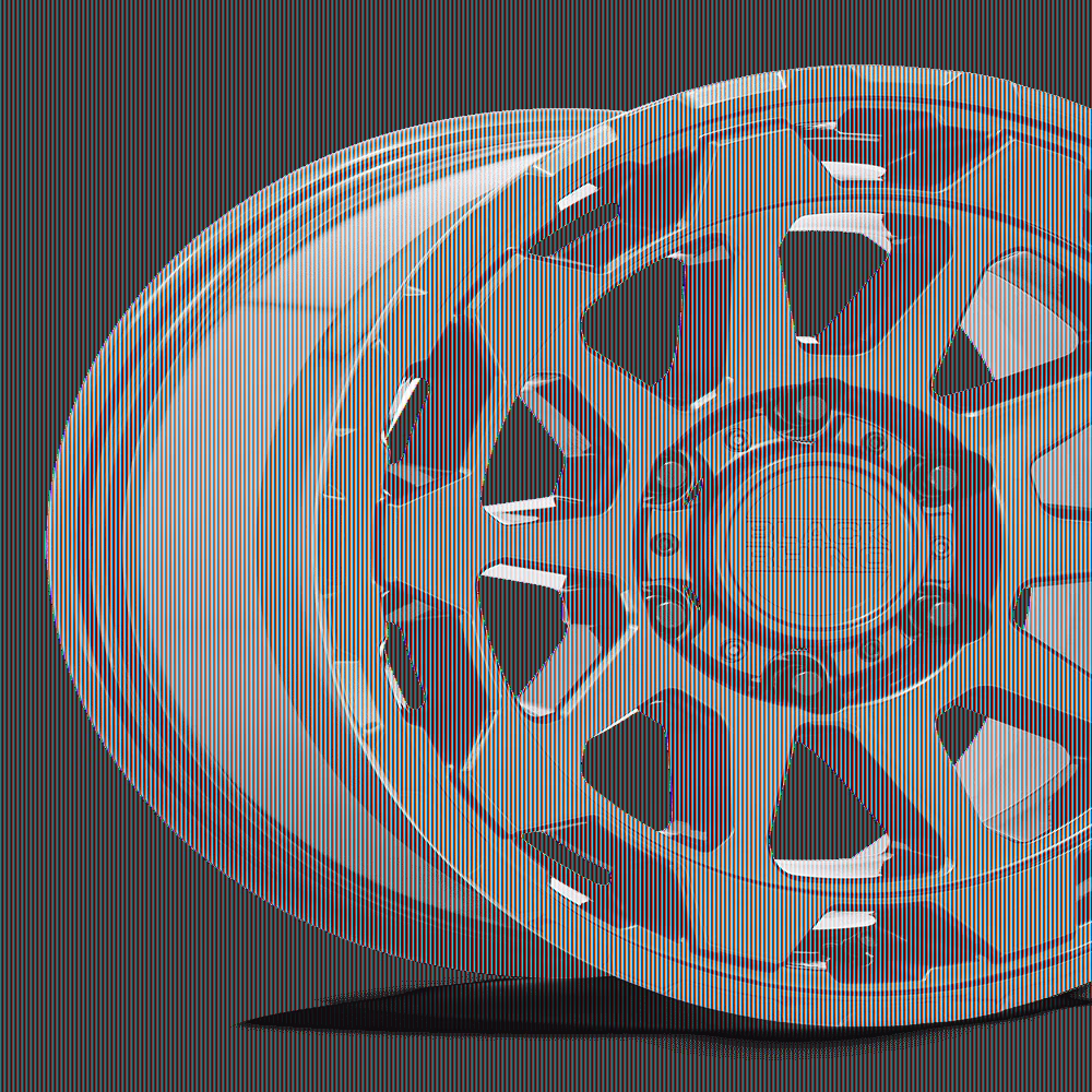 18x9 Black Rhino Rotor Candy Red Wheel 6x120 (12mm)