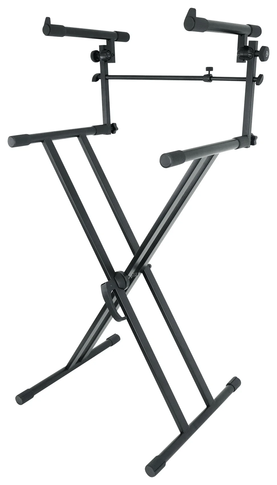 Rockville RKS42X X-Stand 2-Tier Keyboard or DJ Stand Fits Waldorf STVC