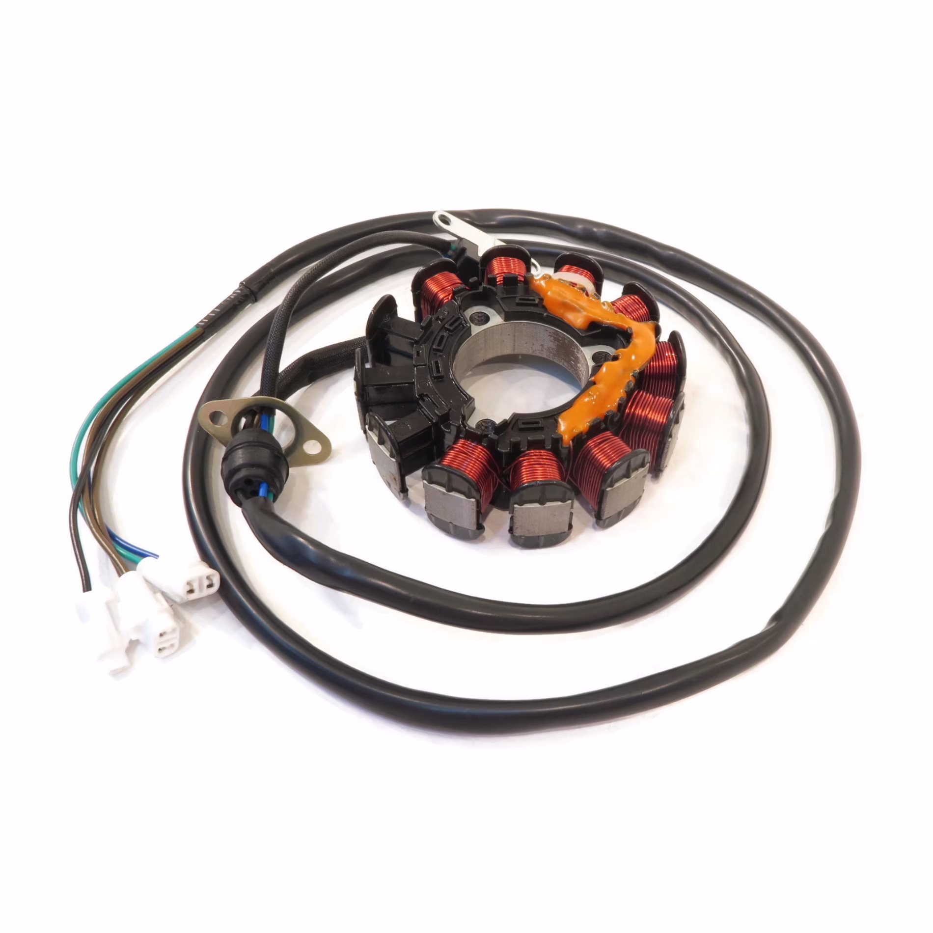 The ROP Shop Stator For 1999 Kawasaki Jet Ski, 900 STX, 1100 STX Magneto Generator JT900-N1
