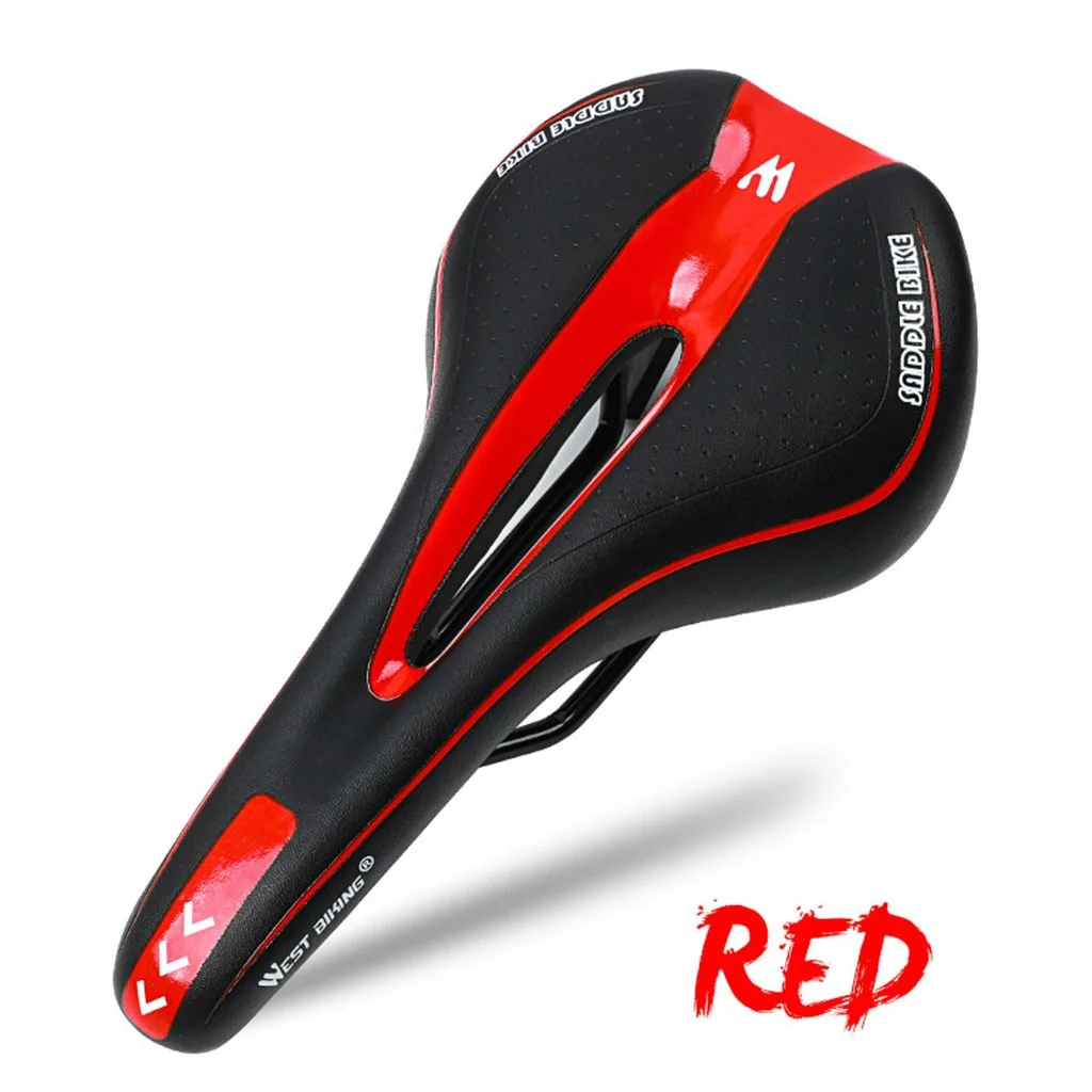 Bicycle Seat Saddle Mountain Bike Road Seat Cushion Hollow Silicone Car Seat