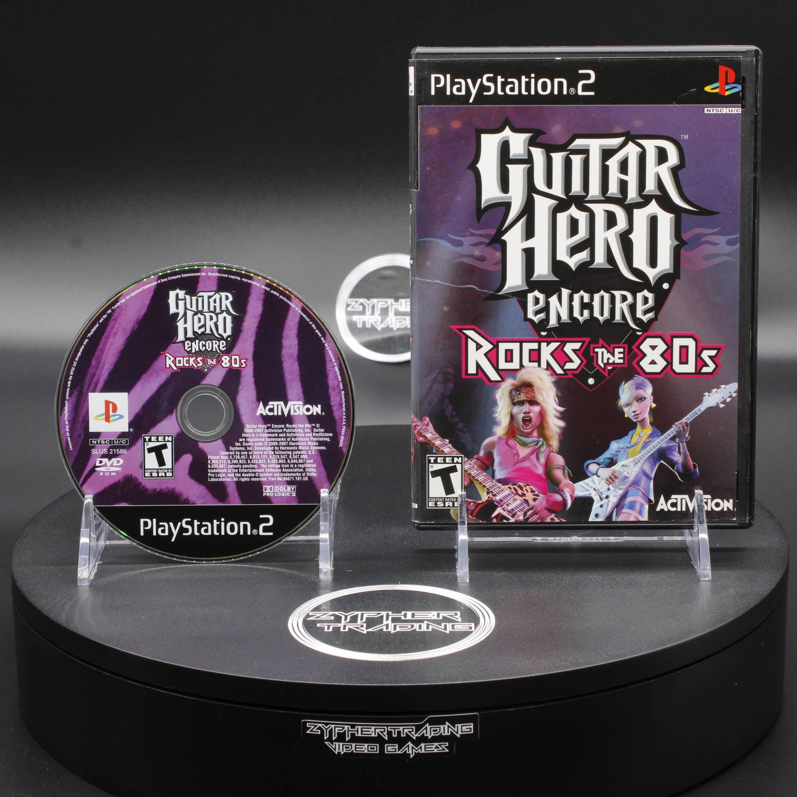 Guitar Hero Encore: Rock the 80's | Sony PlayStation 2 | PS2 | 2007 | Tested