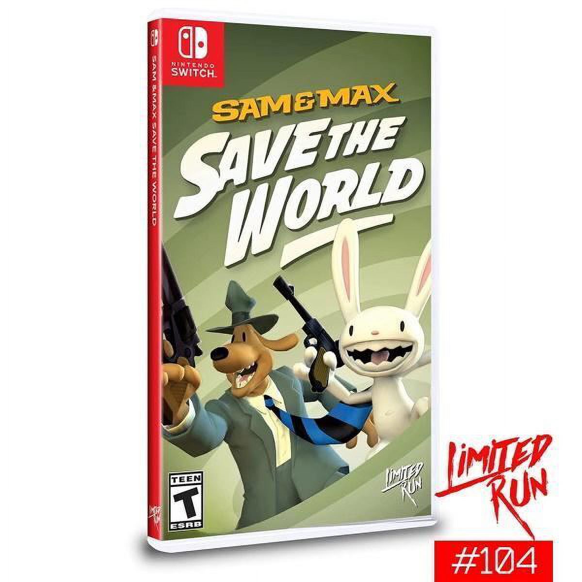 Sam & Max Save the World - Limited Run #104 [Nintendo Switch] NEW