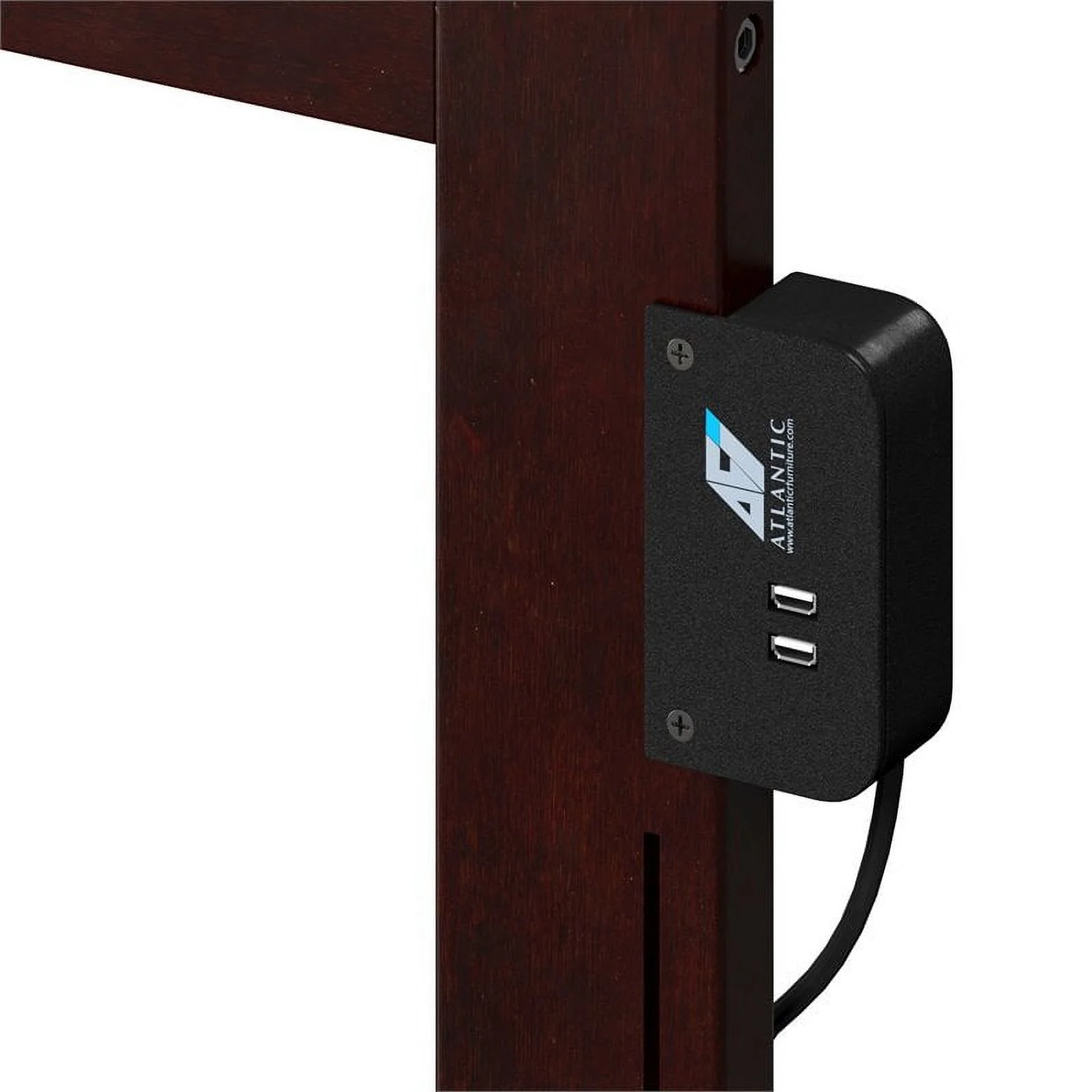 Pemberly Row Queen Bed with Matching Footboard/Trundle in Espresso