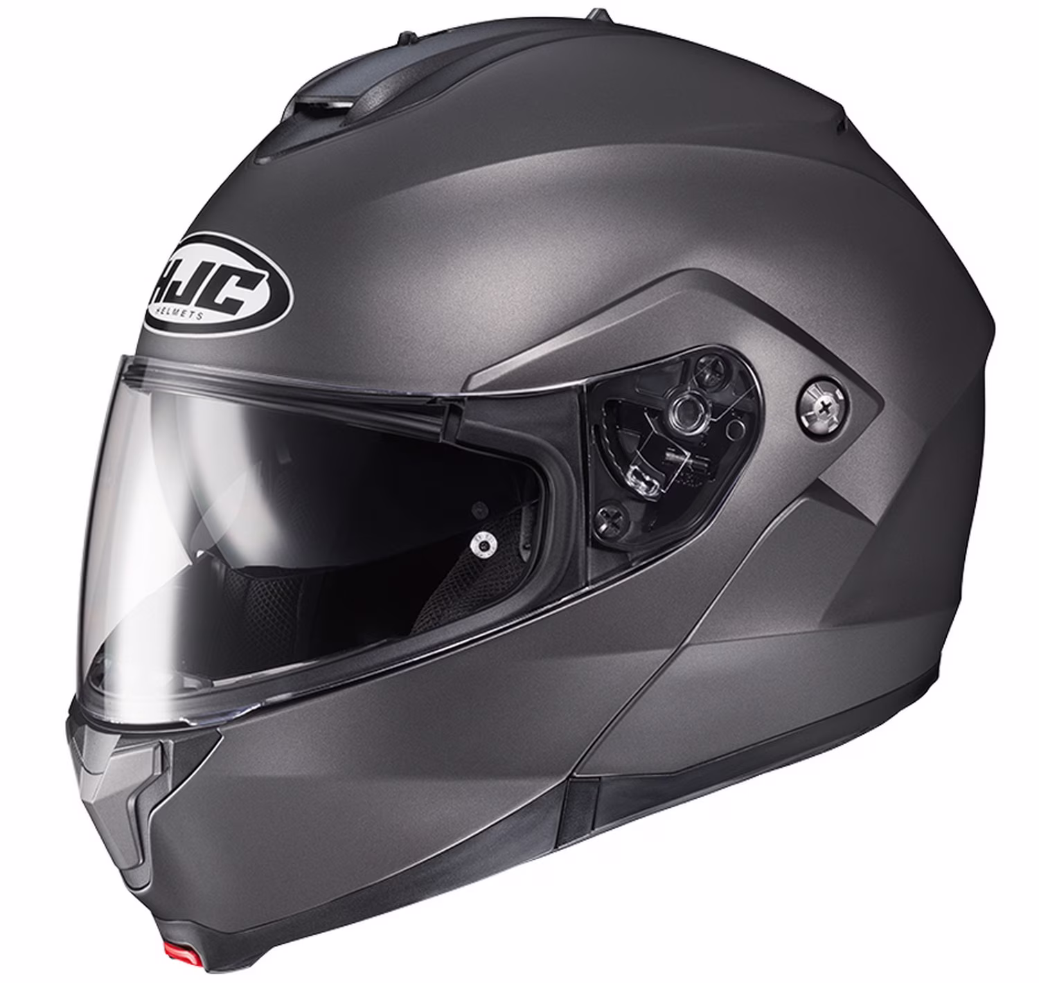 HJC C91 Modular Motorcycle Helmet Semi Flat Titanium LG