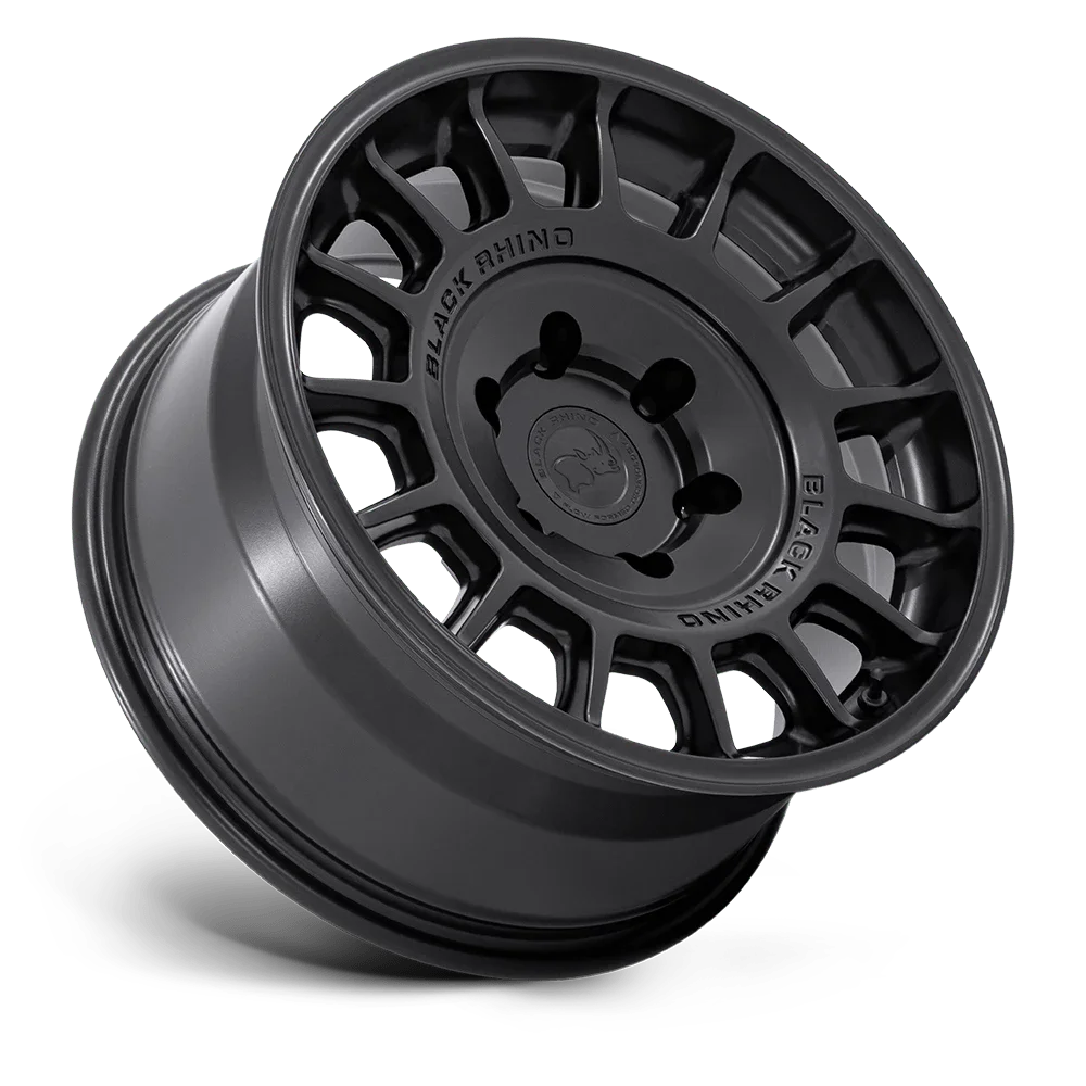 18x8 Black Rhino BR015 Voll Matte Black Wheel 5x4.5 (25mm)
