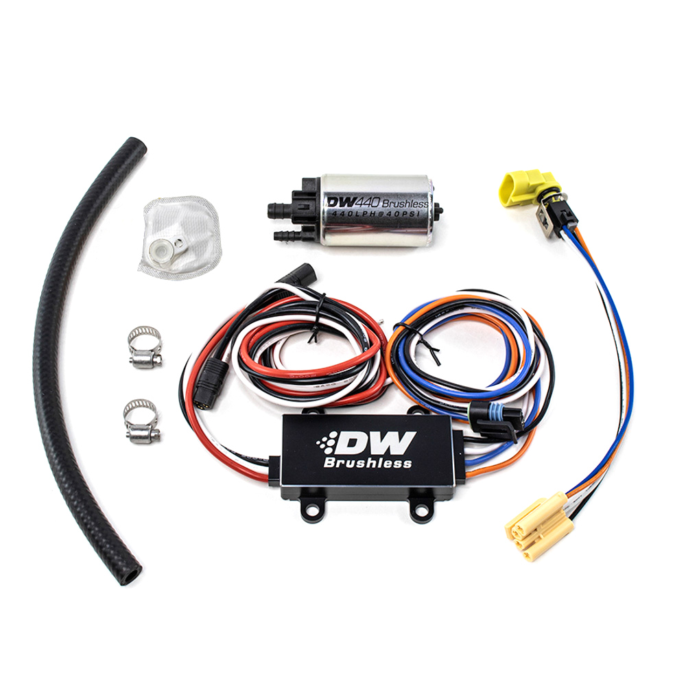 DeatschWerks 9-441-C102-0900 DW440 440lph Brushless Fuel Pump with Dual Speed Controller