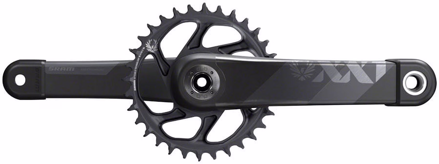 SRAM XX1 Eagle Crankset - 175mm 12-Speed 34t Direct Mount Cannondale Ai