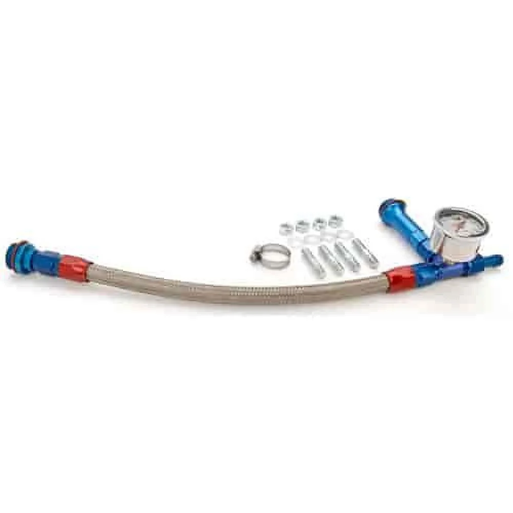 JEGS 100841 Dual Feed Fuel Line Kit Fits Holley Carburetor Made in the USA