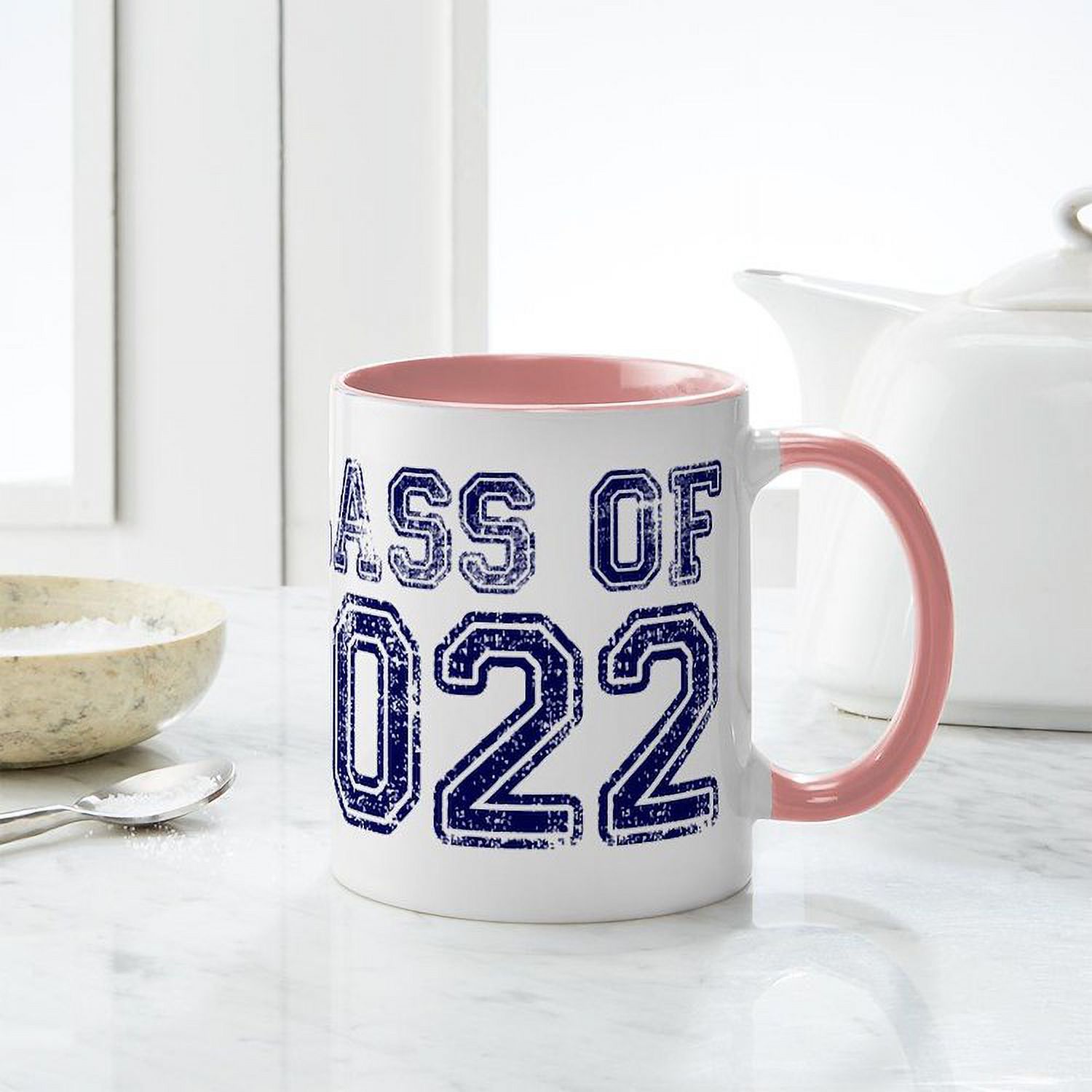 CafePress - Class Of 2022 Mugs - 11 oz Ceramic Mug - Novelty Coffee Tea Cup