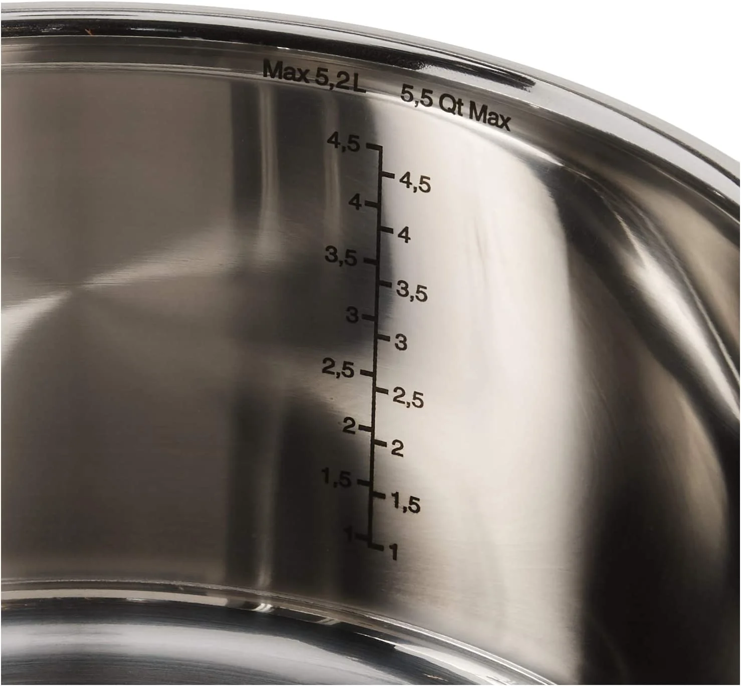 T-fal E75846 Performa Stainless Steel Dishwasher Safe Induction Compatible Dutch Oven Cookware, 5.5-Quart, Silver