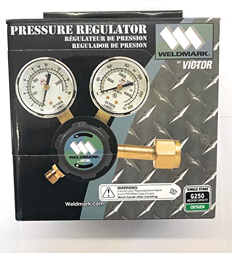 WeldMark regulator oxygen 250-150-540 medium duty No.0781-9162