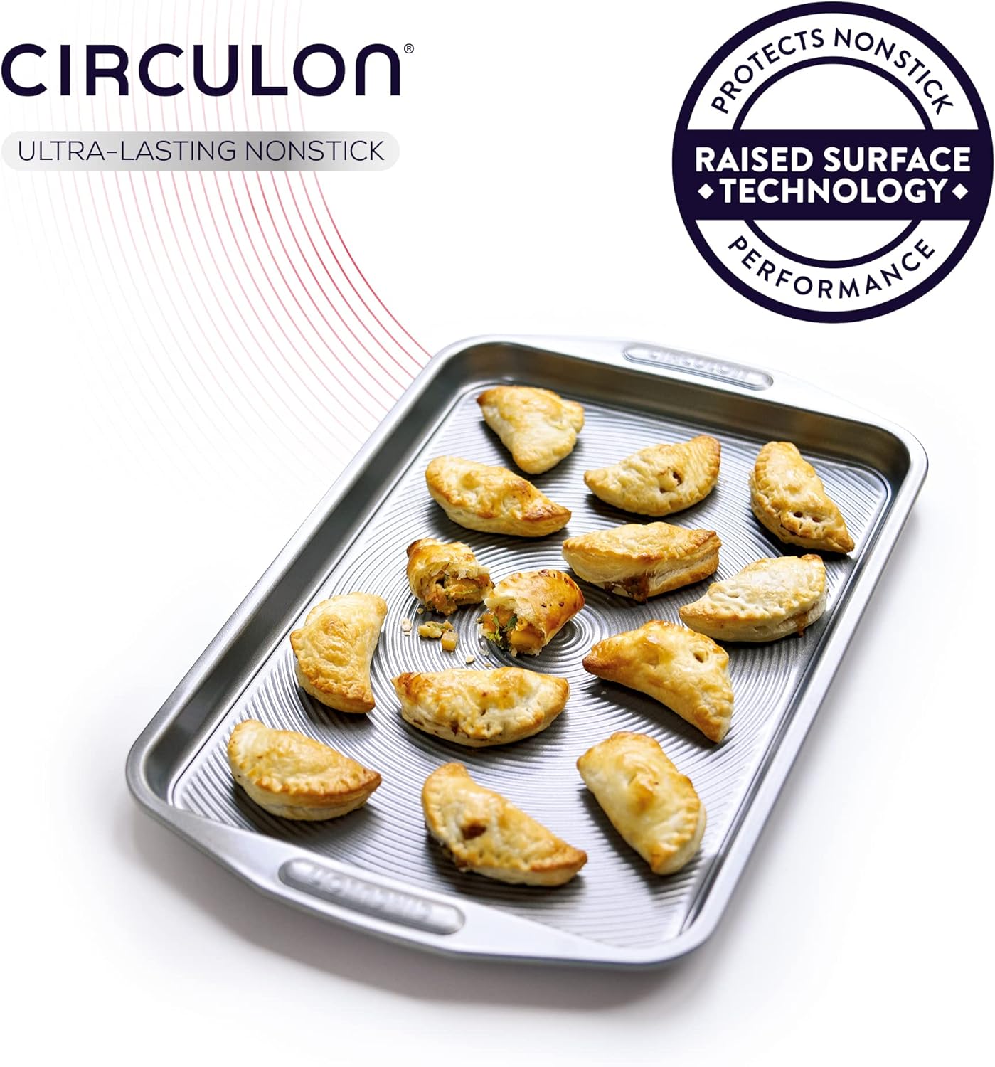 OUWI Momentum Non Stick Bakeware Set - 10 Piece Baking Set with Baking Trays, Cake Tins, Muffin Tray and Cooling Rack, Carbon Steel, Dishwasher Safe