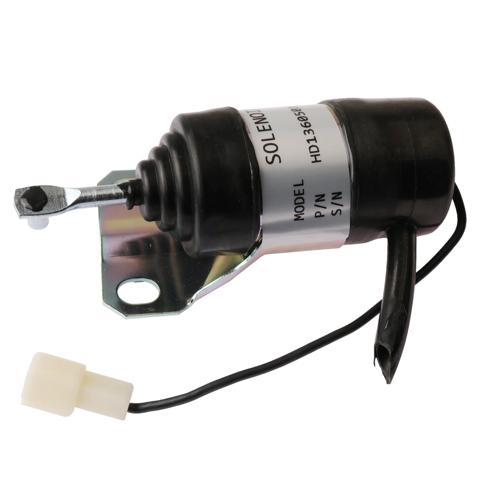 Fuel Stop Solenoid 15471-60010 052600-1001 12V for Kubota B BX L M Series Tractor F2000 Front Mower Loader R410 R420 R520 R510 R400