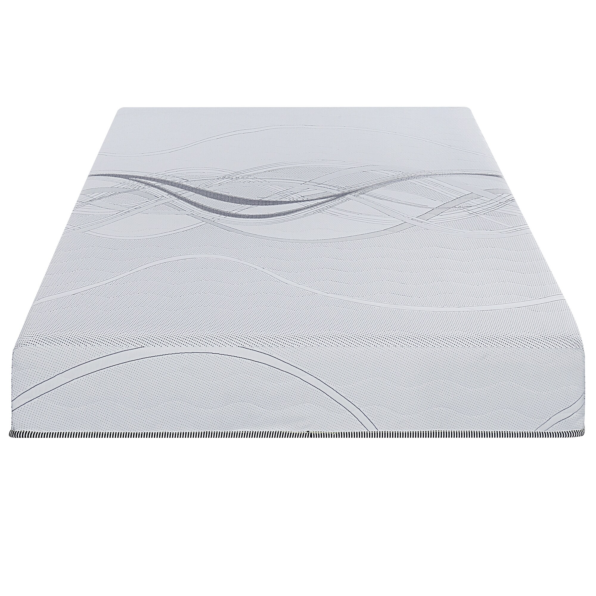 Sleeplanner  10-inch Hybrid Memory Foam Spring Mattress In a Box Twin