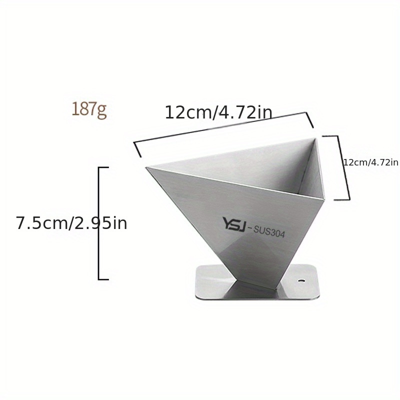 1pc 304 Stainless Steel Rice Dumpling Maker