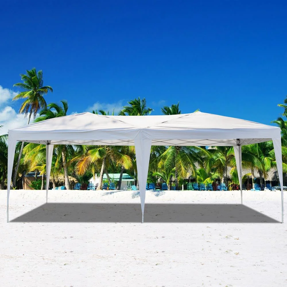 Ktaxon 10'x 20' Pop Up Wedding Party Tent Foldable Gazebo Beach Canopy with Bag