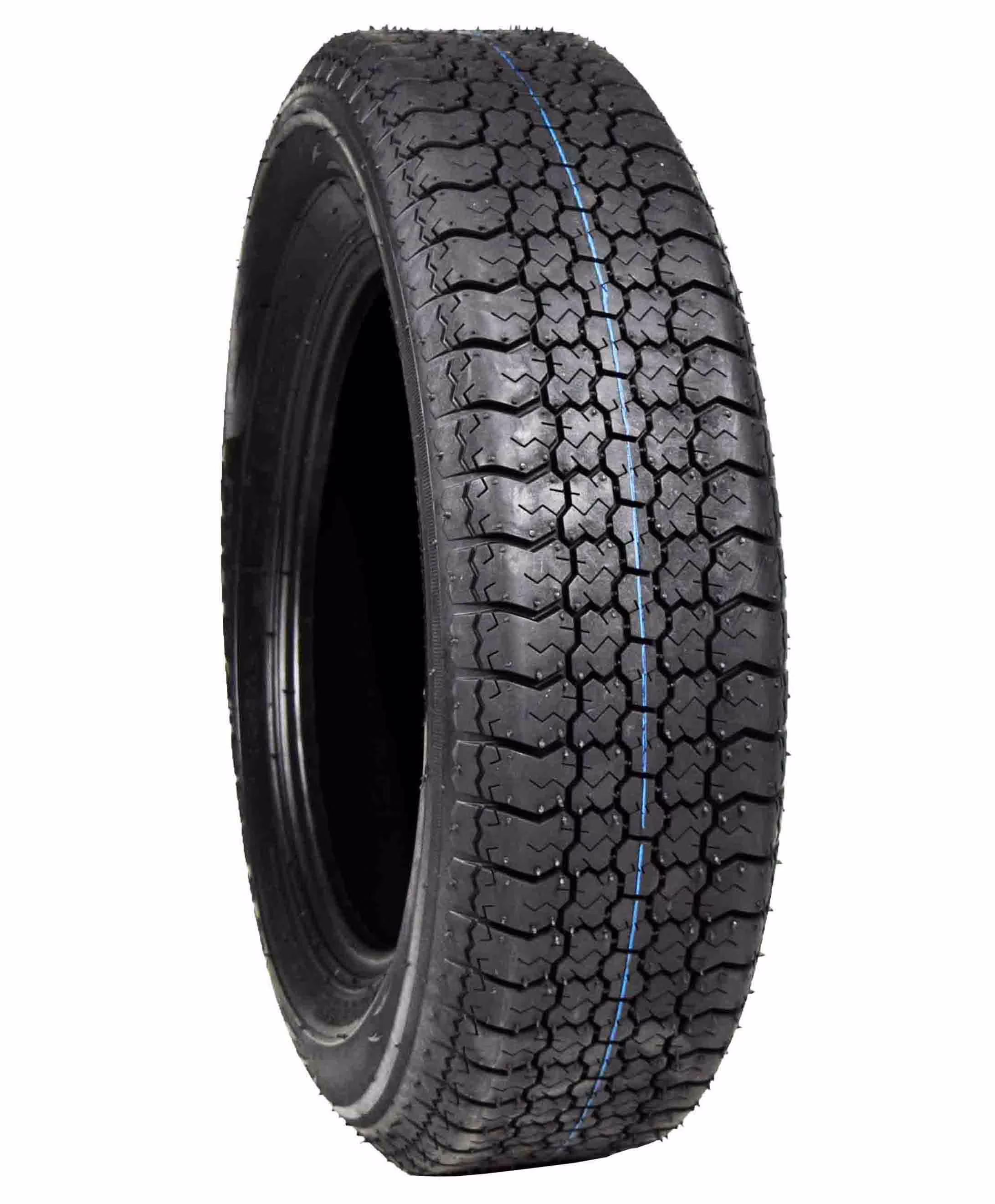 MASSFX 205/75-15 Front/Rear Tire - Bias 6 Ply Trailer Tire with Omni-Directional Tread ST205/75D15