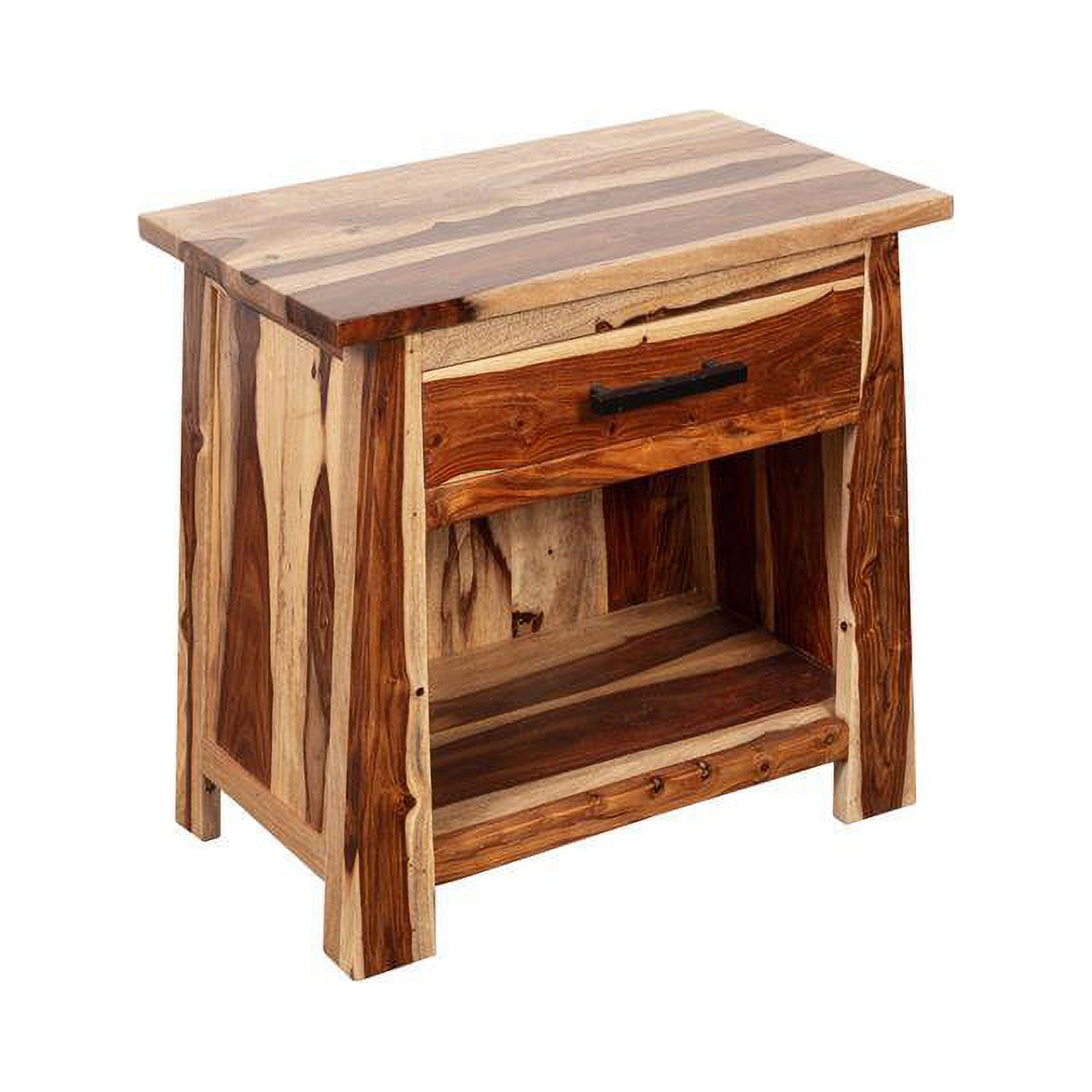 Kalispell 4 PC Solid Sheesham Wood Queen Bedroom Set