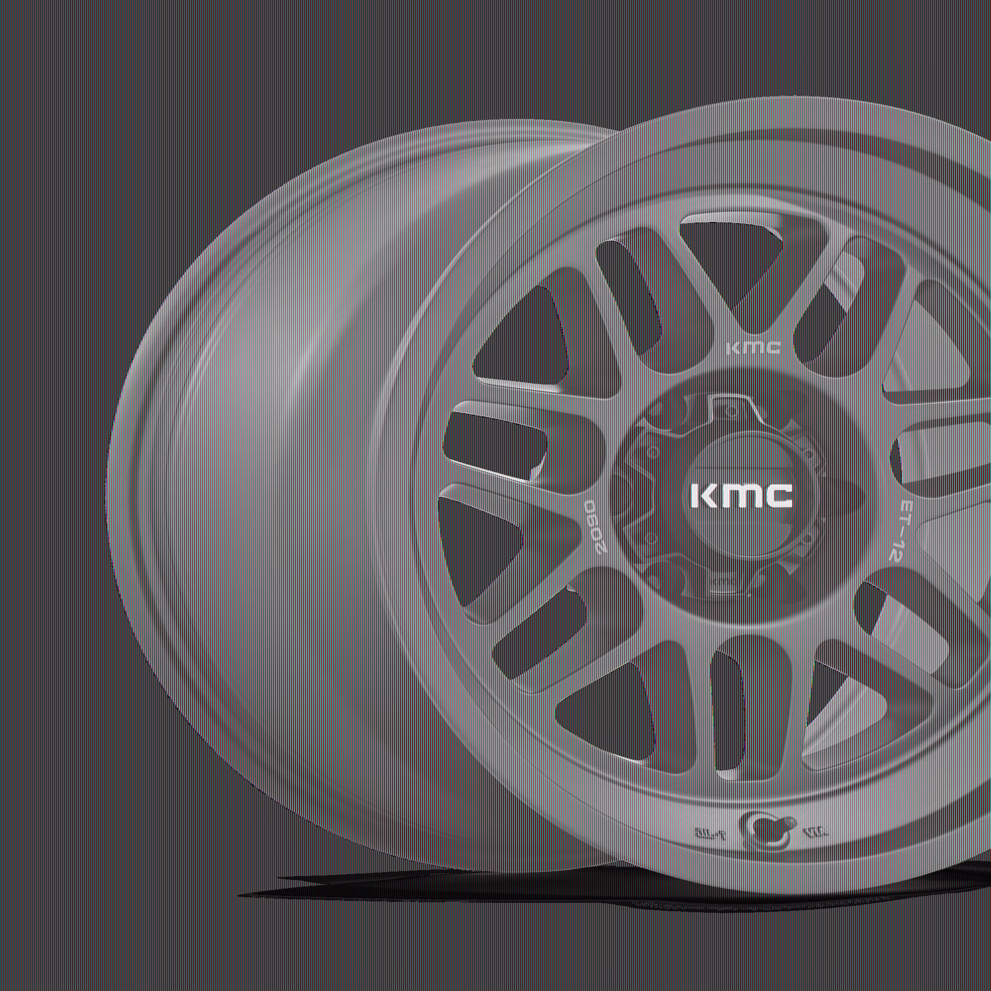 KMC Cast Aluminum Rim KM725 20X9 6X135 MTL-BLUE 0MM, KM725LX20906300