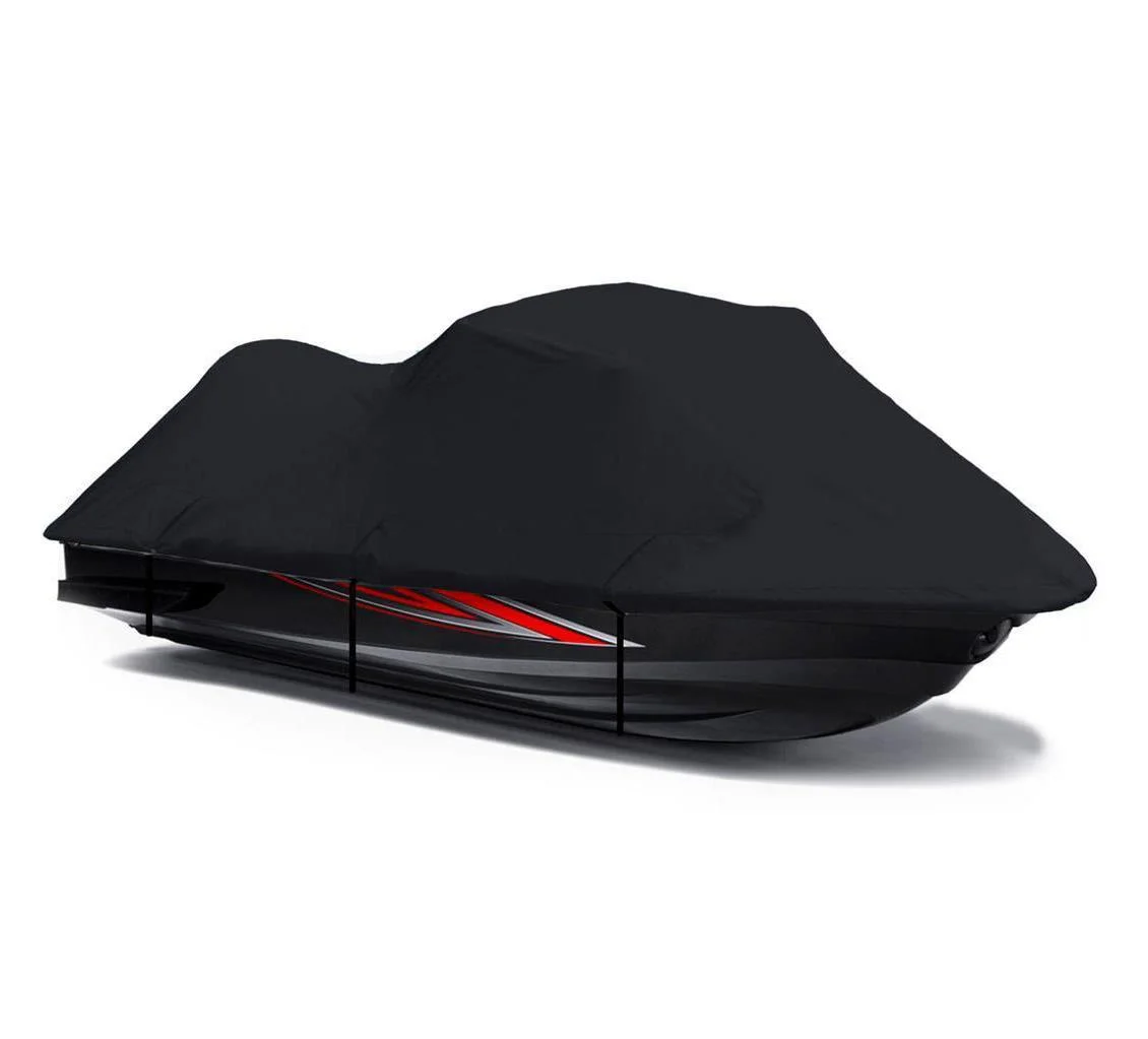 BLACK PWC 600D JET SKI Cover Compatible for Sea Doo Sea-Doo GTX Wakeboard / DI Jetski Jet Ski PWC Cover