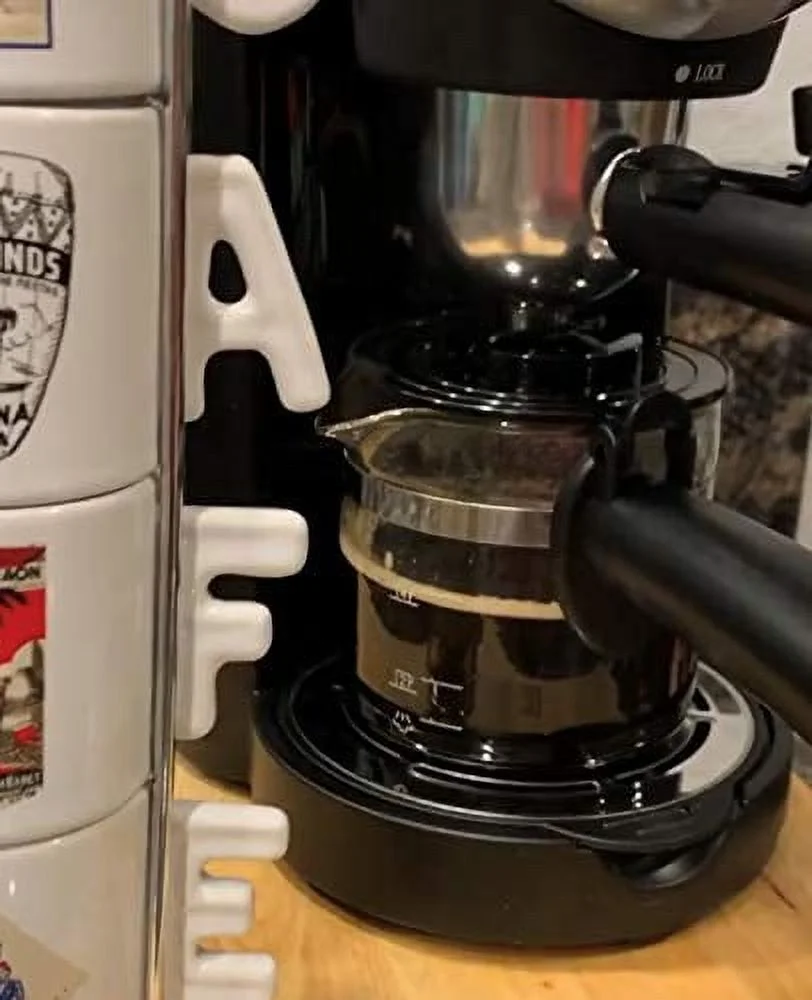 IMUSA USA 4 Cup Epic Electric Espresso/Cappuccino Maker, Black 800 Watts