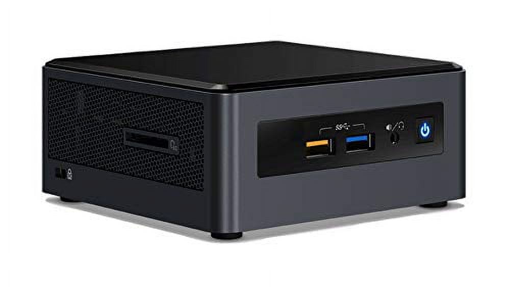 Intel NUC 8 Home Mini Desktop Black (Intel i3-8121U 2-Core 2.20GHz, 4GB RAM, 512GB PCIe SSD + 1TB HDD (2.5),AMD Radeon 540 2GB GDDR5 Dual, AC WiFi, BT 5.0, RJ-45, 4xUSB 3.1, 2xHDMI, SD Card, Win11H)