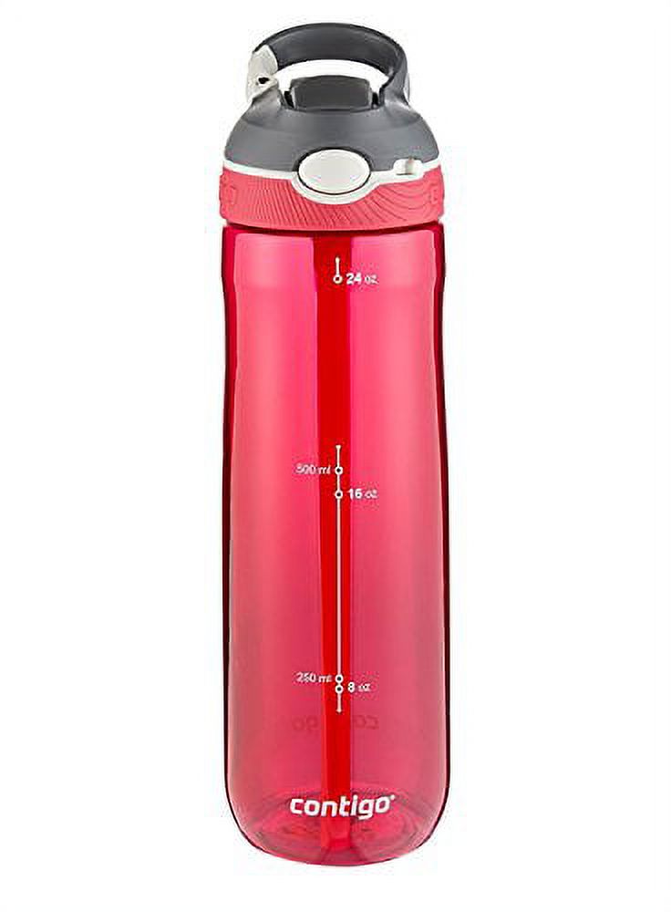 Contigo Autospout Ashland Water Bottle, 24oz , Sangria