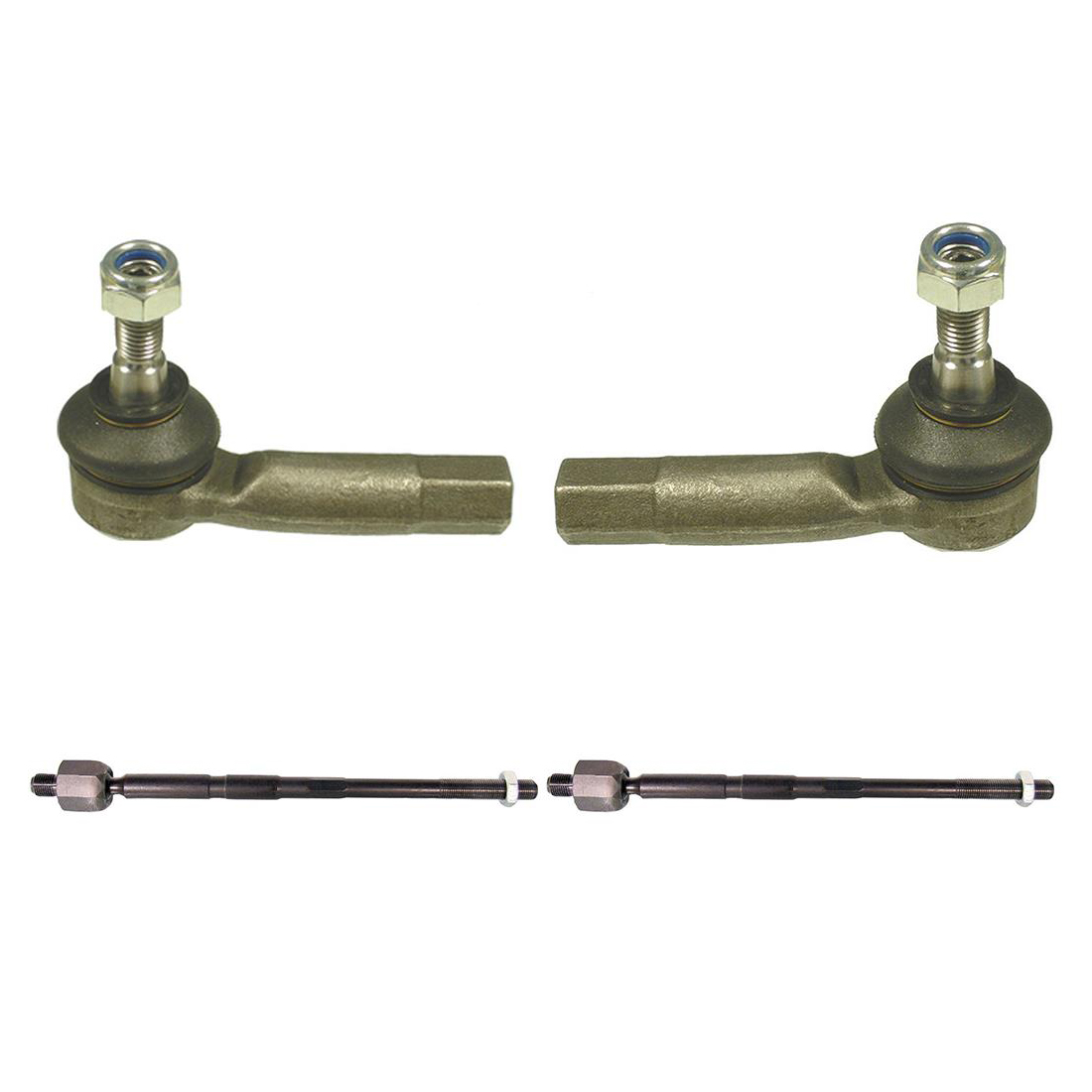 Delphi Outer Inner Tie Rod Ends Fits Volkswagen Beetle 1998 1999 2000 2001 2002 2003 2004 2005 2006 2007 2008 2009 2010
