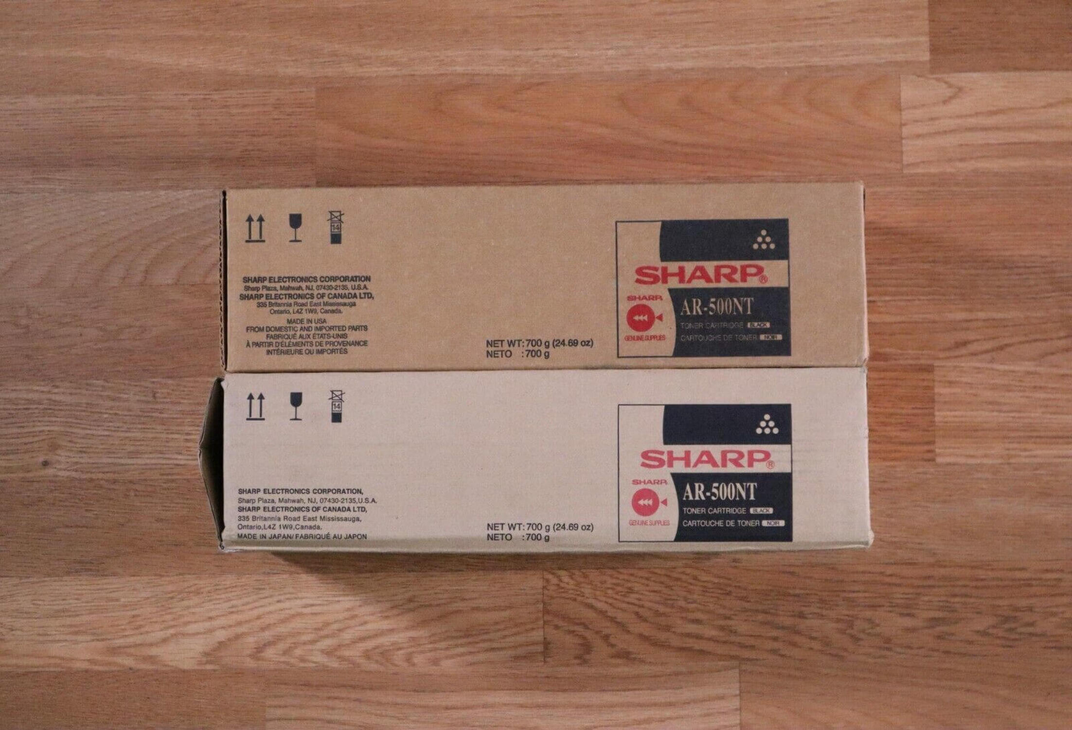 Lot Of 2 Sharp AR-500NT Black Toner Cartridge For AR 501 505 504 Same Day Ship!!