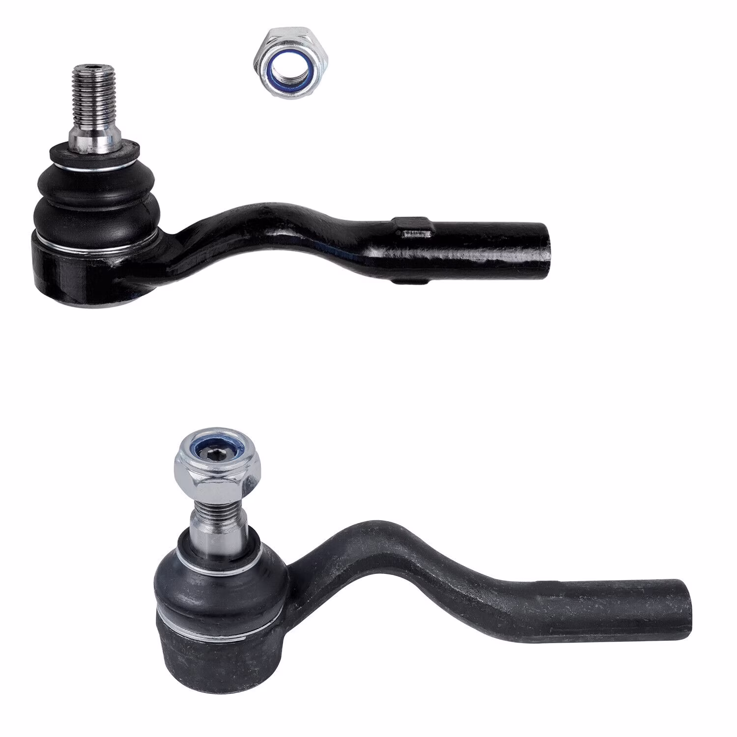 Detroit Axle - Front Outer Tie Rods Replacement for Mercedes-Benz E300 E320 E420 E430 E55 AMG - 2pc Set