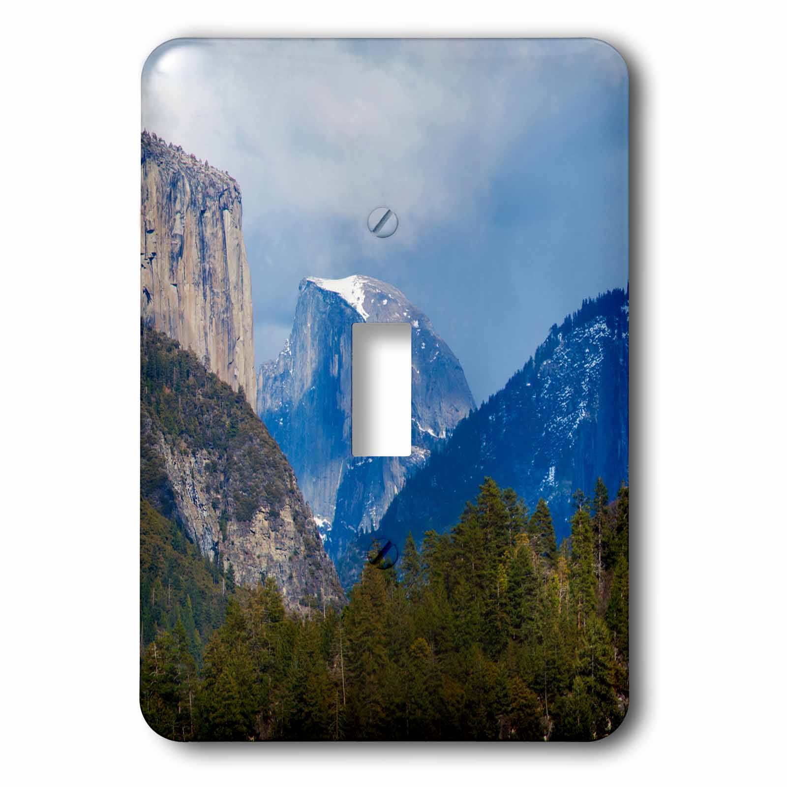 USA, California. Half Dome in Yosemite Valley.  single toggle switch lsp-189458-1