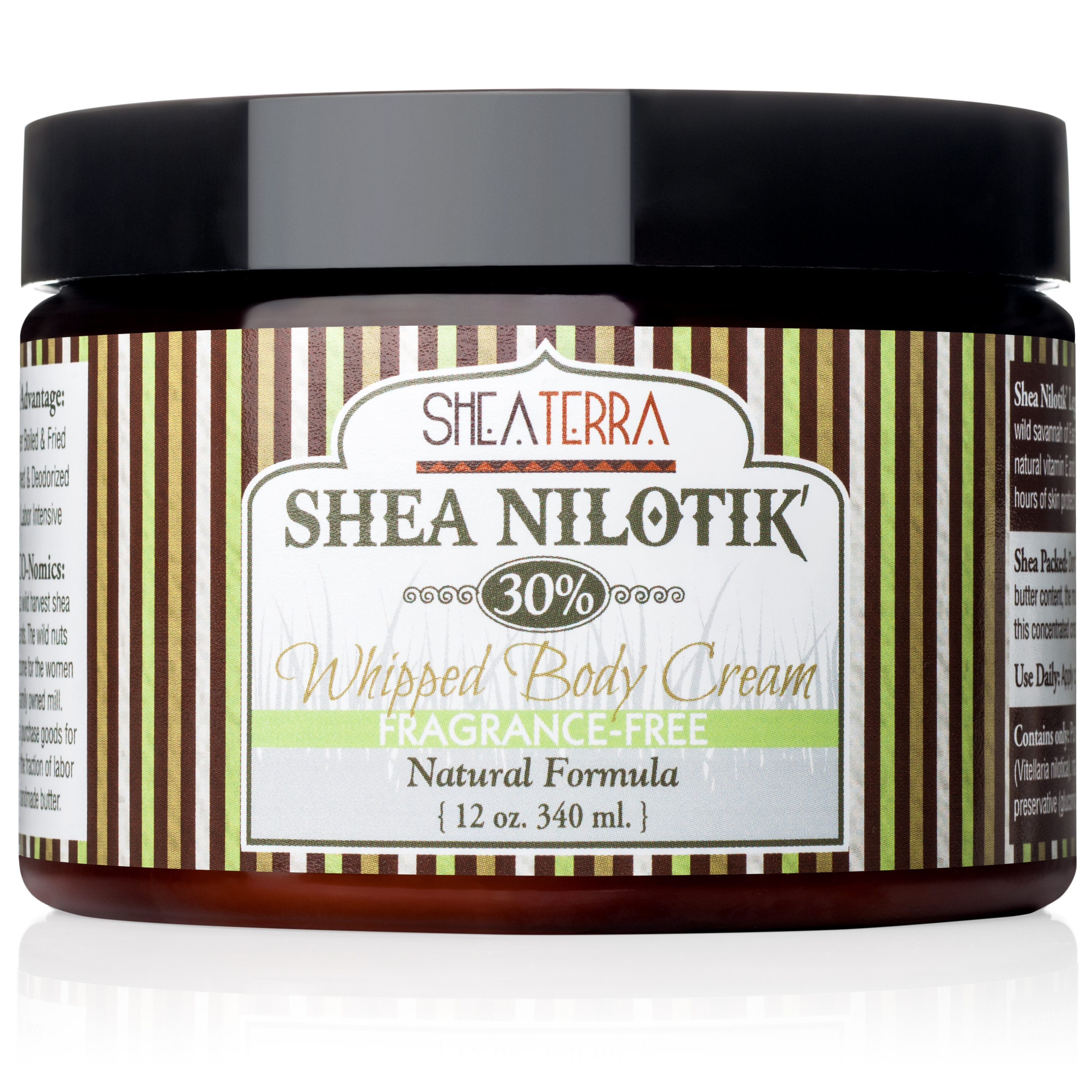 Shea Nilotik' 30% Shea Butter Whipped Body Cream FRAGRANCE FREE