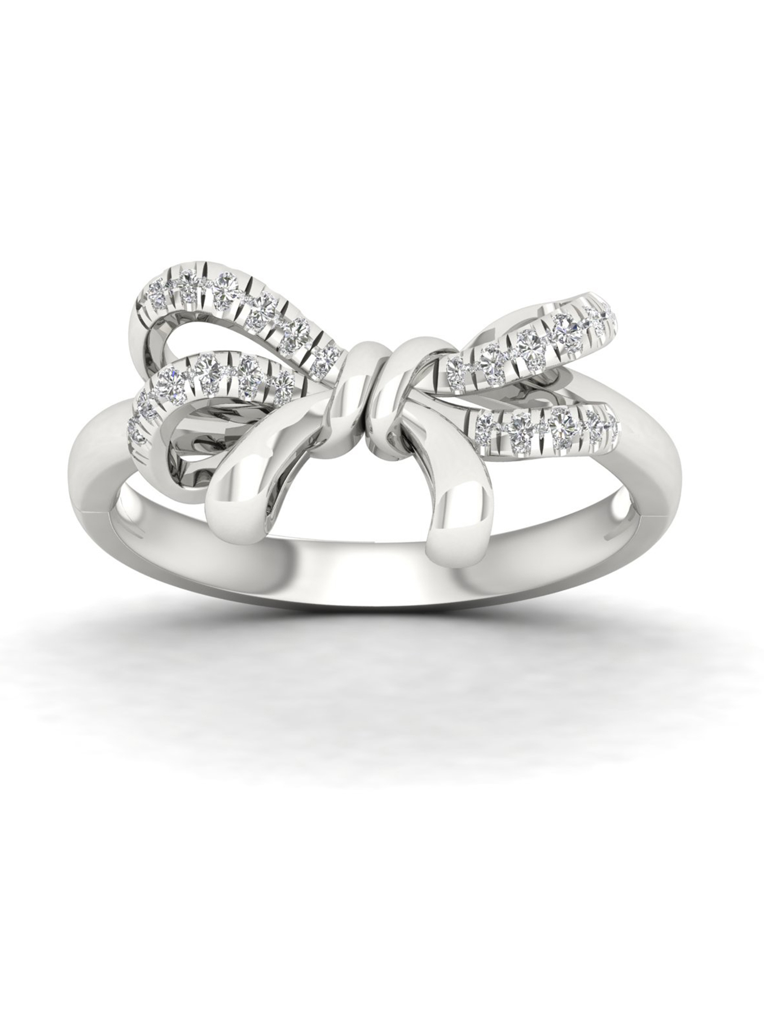 1/6Ct TDW Diamond S925 Sterling Silver Fashion Ring