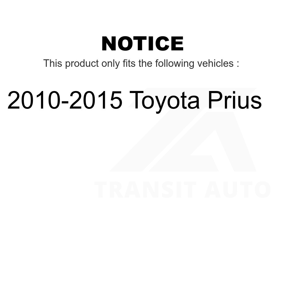 Front Suspension Ball Joint And Tie Rod End Kit For 2010-2015 Toyota Prius KTR-104233