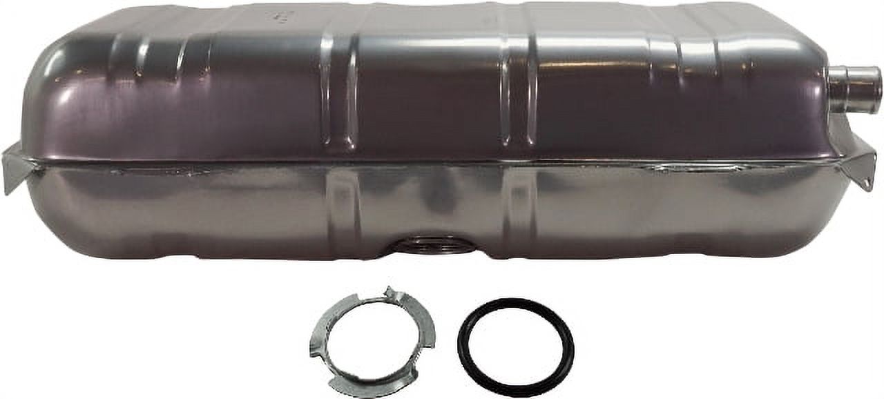 BEL AIR 61-64 FUEL TANK, Steel, Silver, 20 Gallons/76 Liters, 38-1/4 X 15-1/8 X 11-1/8 in., w/ Lock