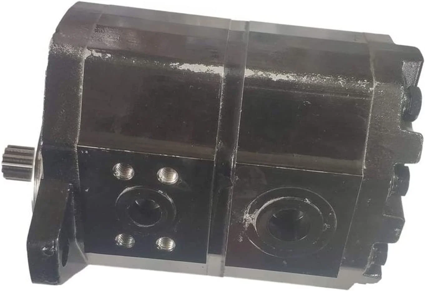 Seapple New Hydraulic Double Gear Pump 6687864 Compatible with Bobcat S130 S150 S160 S175 S185 S205 Skid Steer