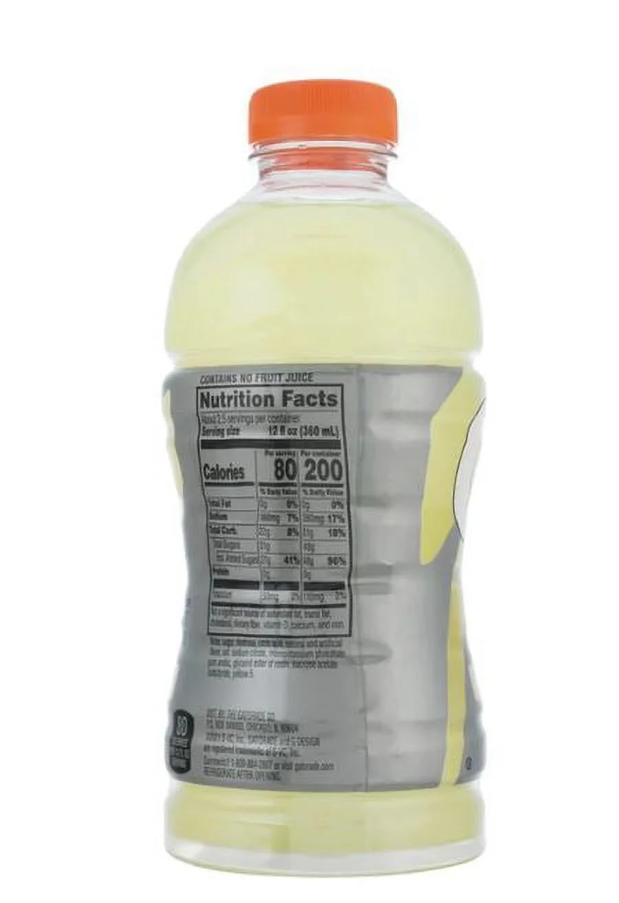 Gatorade Lemonade, 28 oz Bottle, Quantity of 10