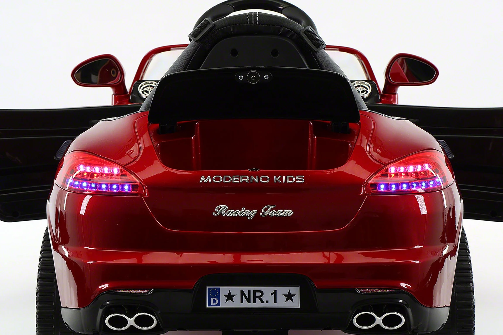 Kiddie Roadster 12V Kids Electric Ride-On Car with R/C Parental Remote | Cherry Red