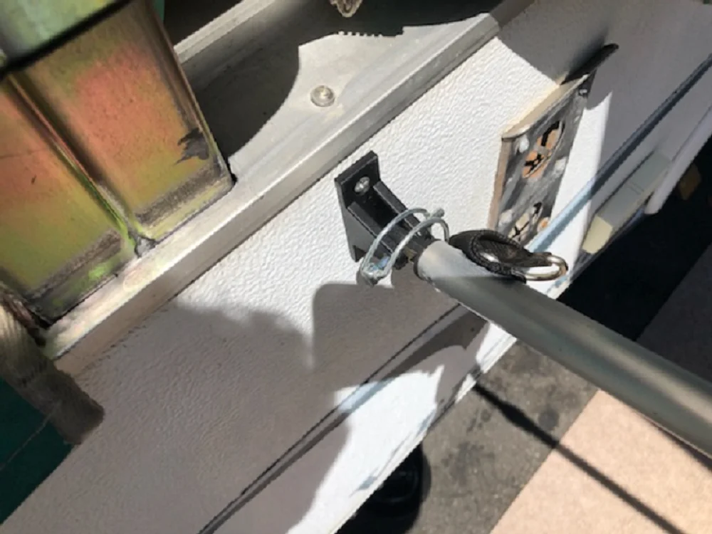 Pop Up Tent Trailer Awning, EZ Lite Campers® Camping Trailer RV Awning 8ft Beige