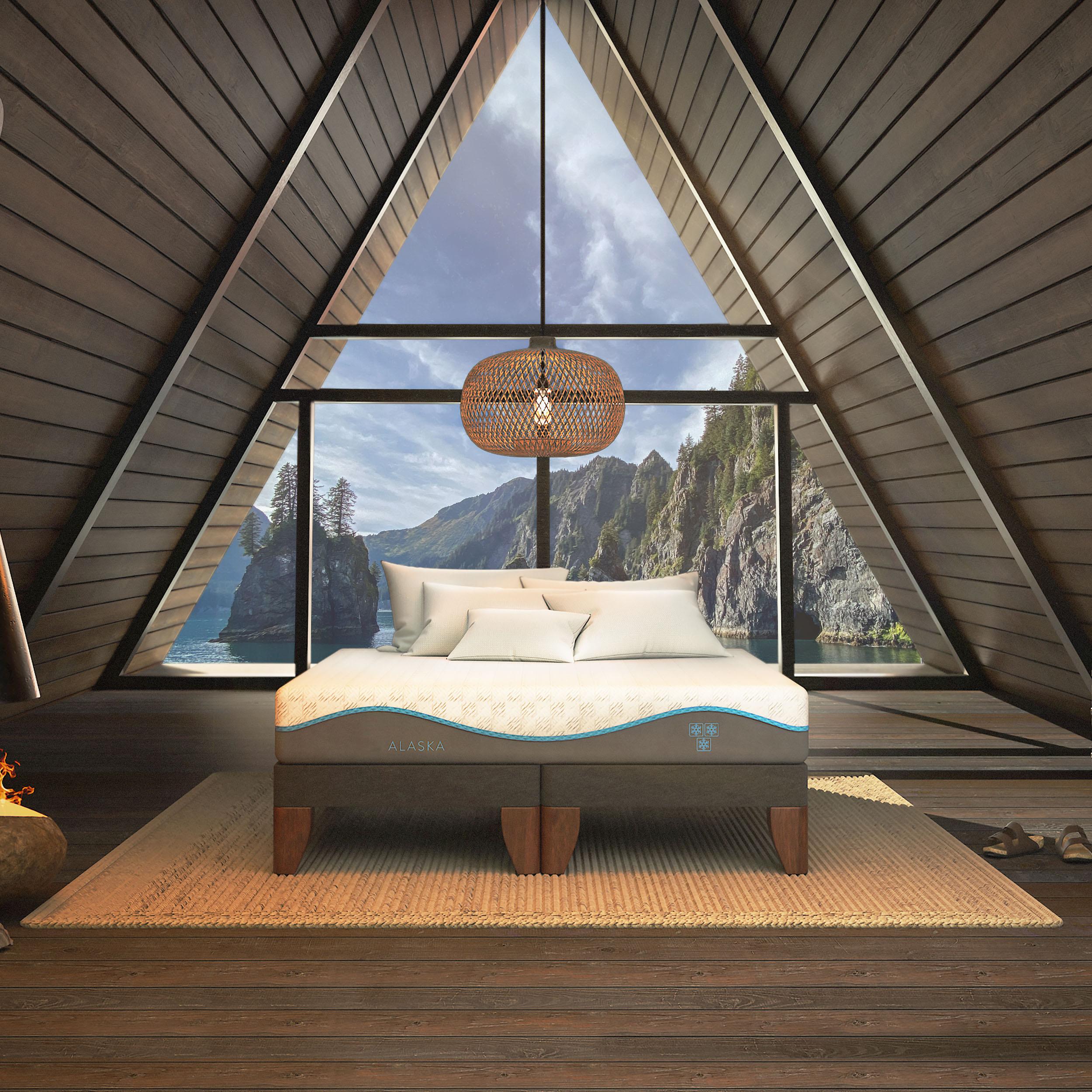 Solace Alaska Hybrid 10 Inch Mattress, Full