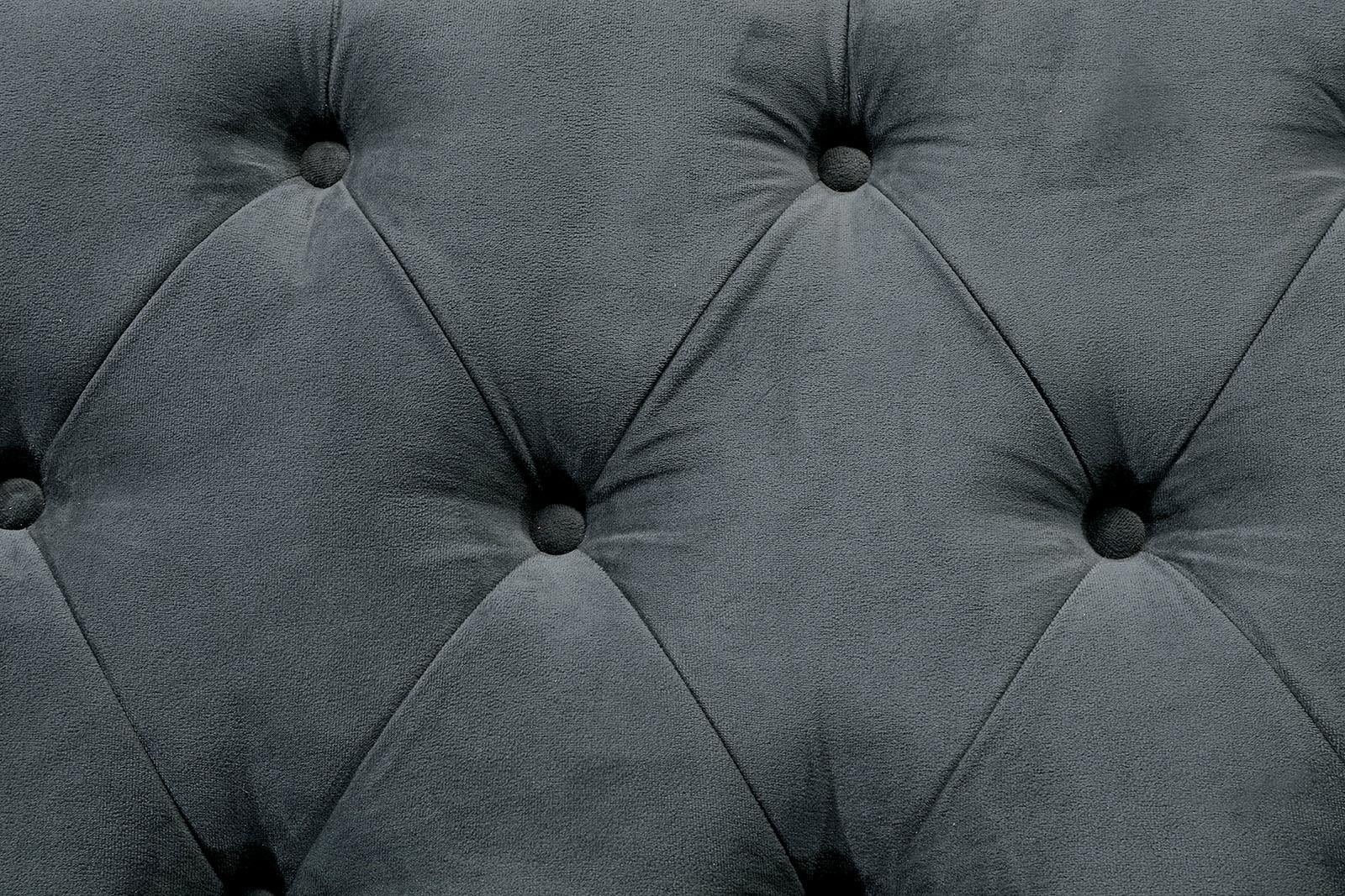 Glam Silver Solid Wood Queen Bedroom Set 7pcs FOA CM7194 Azha