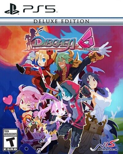 Disgaea 6 Complete - Deluxe Edition for PlayStation 5 [New Video Game] Playsta