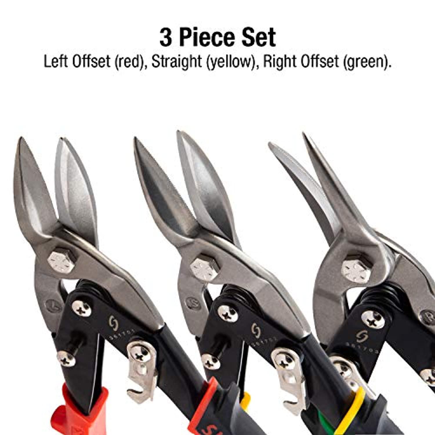Sunex 3 Pc 10 In. Aviation Snip Set