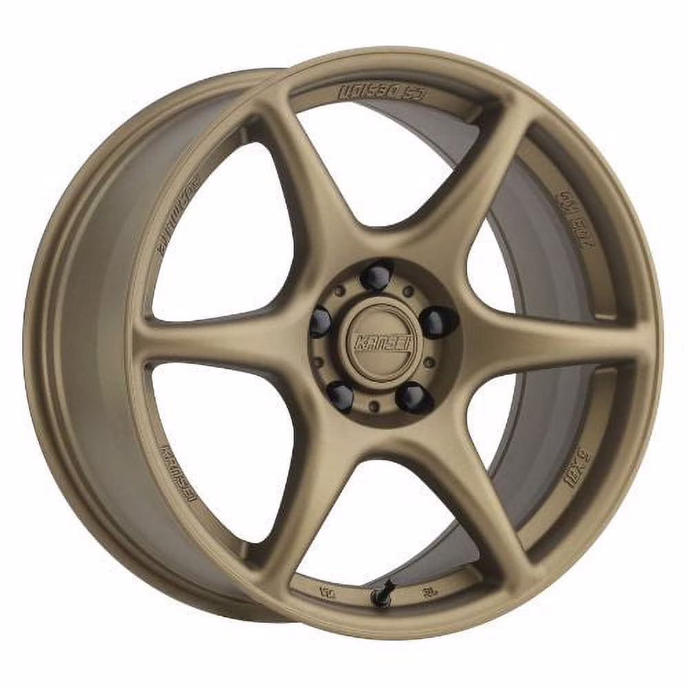 18x8.5 Kansei K11B Tandem Textured Bronze Wheel 5x4.25 (35mm)