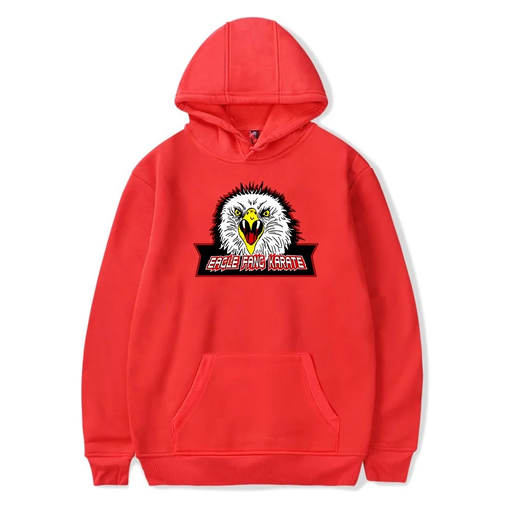 Eagle Fang Karate Cobra Kai Merch Hoodies Man/Woman Hip Hop Hoodies Fans Sweatshirts Printed Casual Clothes