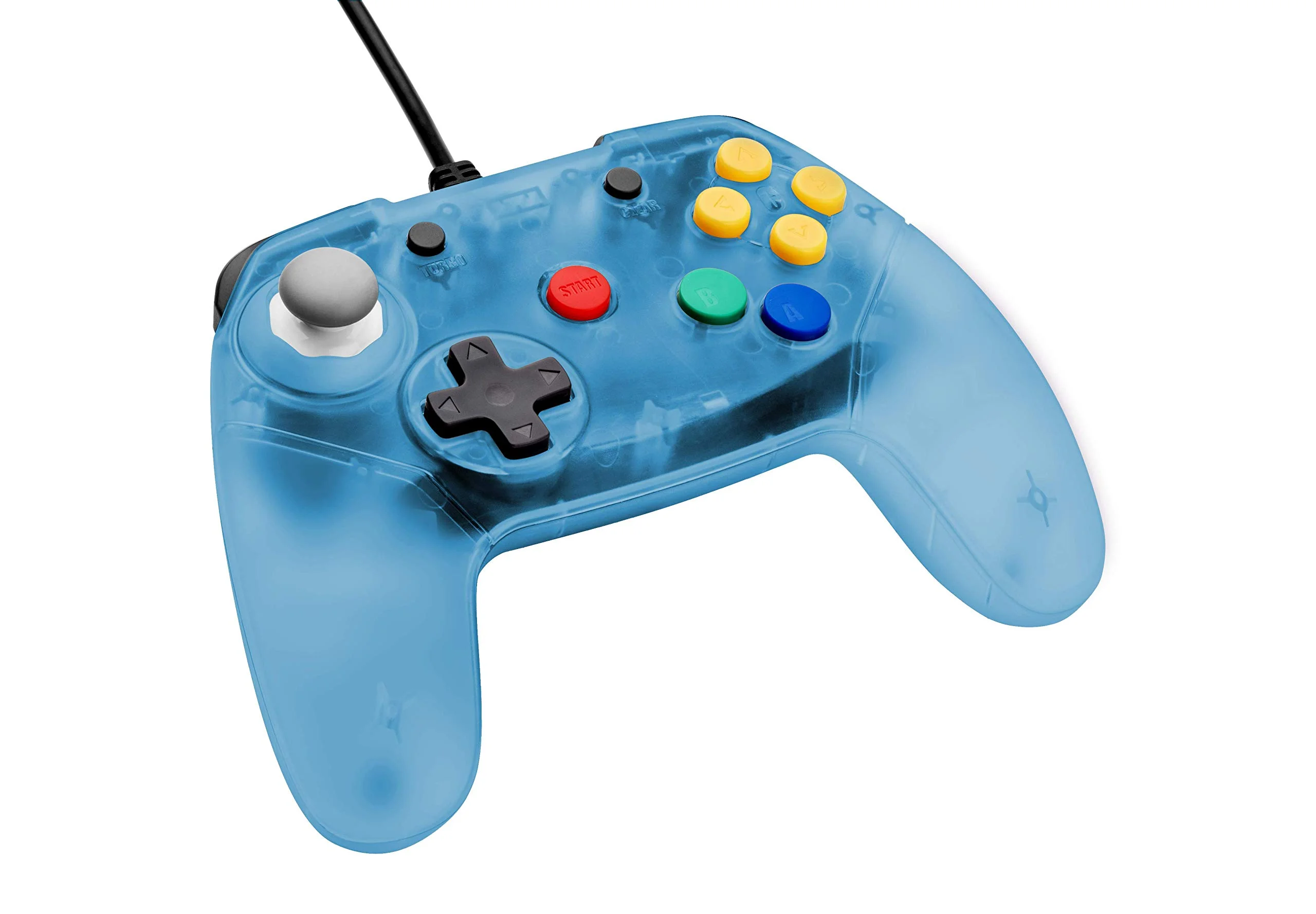 Blue Brawler 64 Gamepad Next Gen N64 Controller [Retro Fighters] [video game]